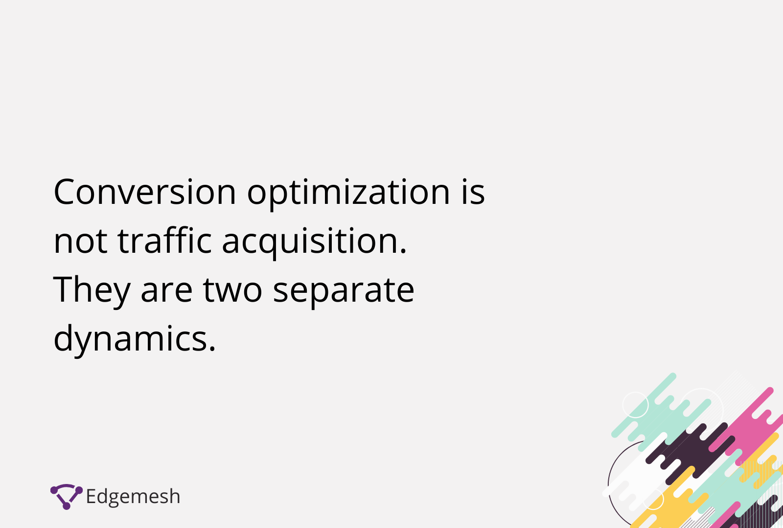 conversion rate optimization and customer acquisition
